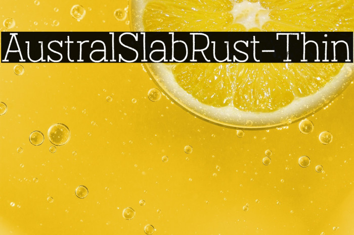 AustralSlabRust-Thin Example 3