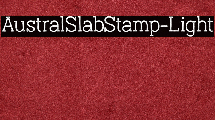 AustralSlabStamp-Light Example 1