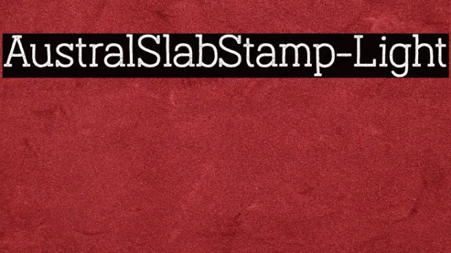 AustralSlabStamp-Light Example 1