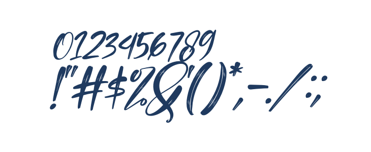 Australia Beauty Italic Other Characters