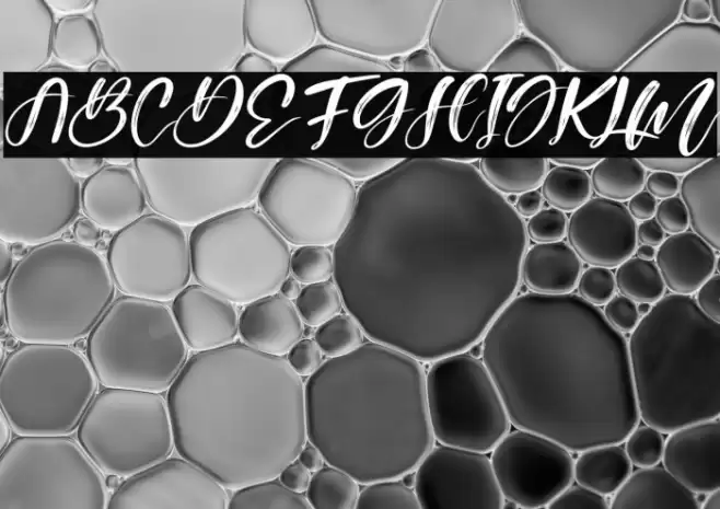 Australia Beauty Italic Font examples