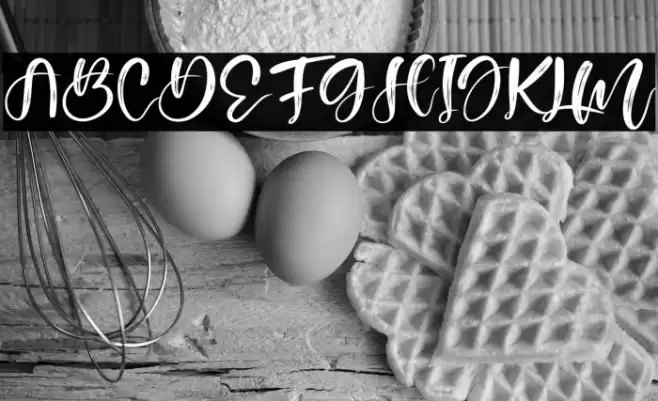 Australia Beauty Font examples