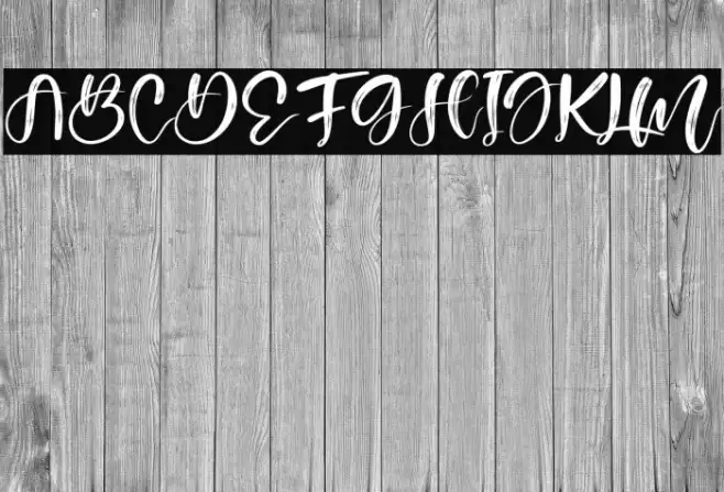 Australia Beauty Font examples