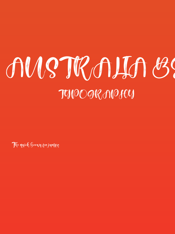 Australia Beauty Poster