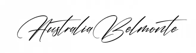 Australia Belmonte  Frei Schriftart Herunterladen