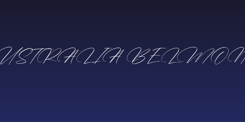 Australia Belmonte Social Header