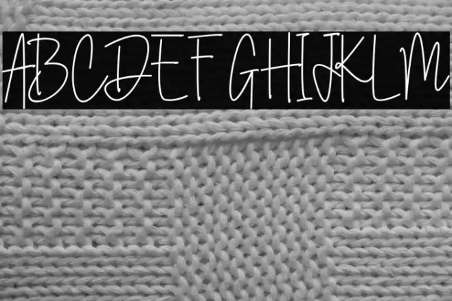 Australia Signature Font examples