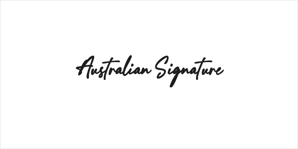 Australian Signature Logo