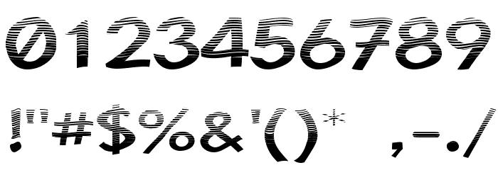 Australian Sunrise Font OTHER CHARS