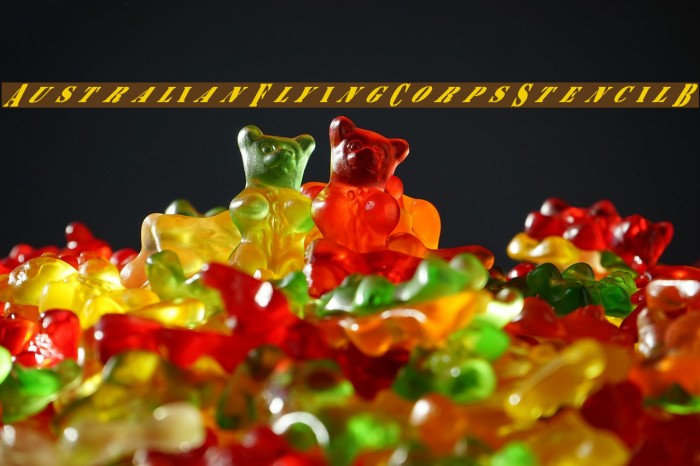 AustralianFlyingCorpsStencilB Example 1