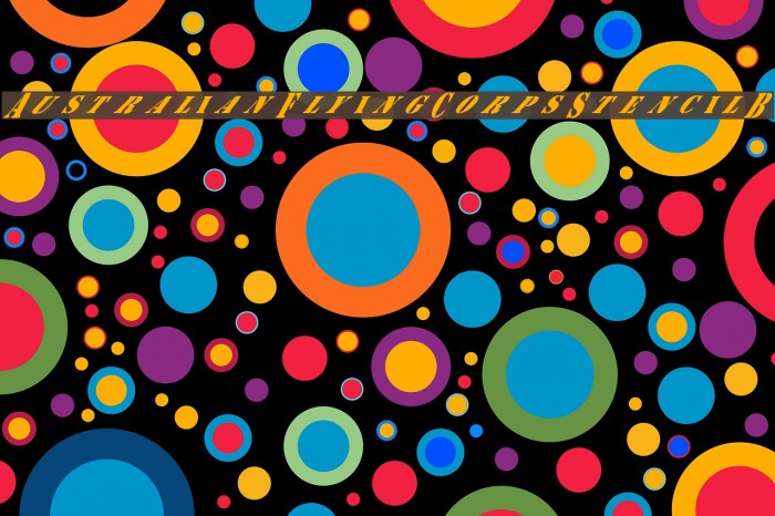 AustralianFlyingCorpsStencilB Example 3