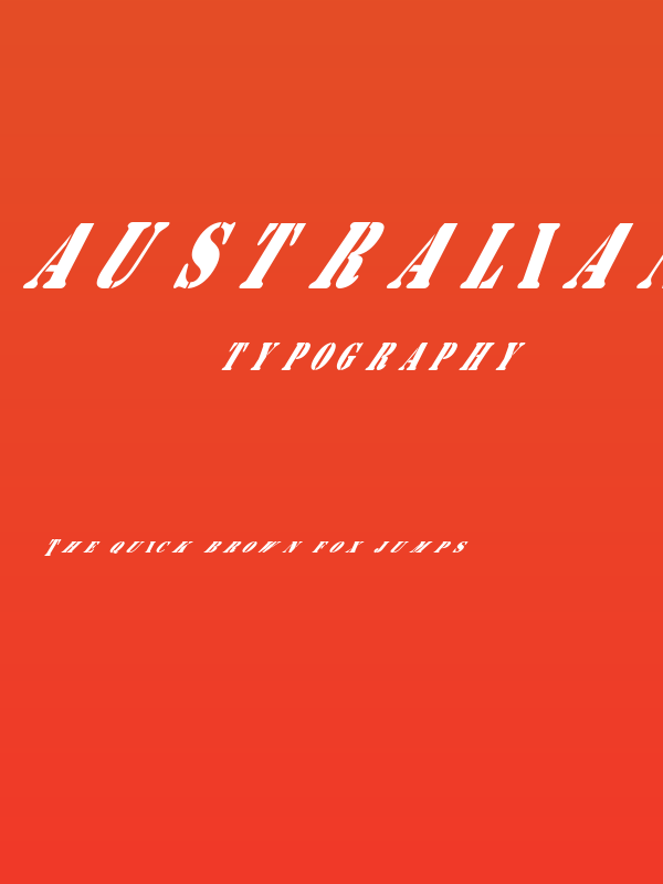 AustralianFlyingCorpsStencilB Poster