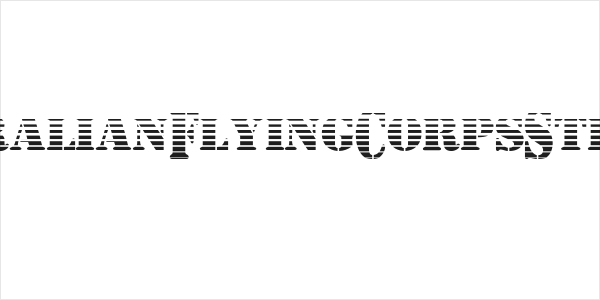 AustralianFlyingCorpsStencilL Logo