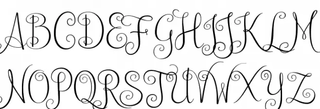 AustralianScript Schriftart Groß