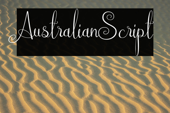 AustralianScript Example 3