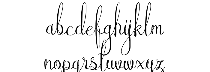 AustralianScript Font LOWERCASE