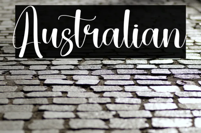 Australian Example 1