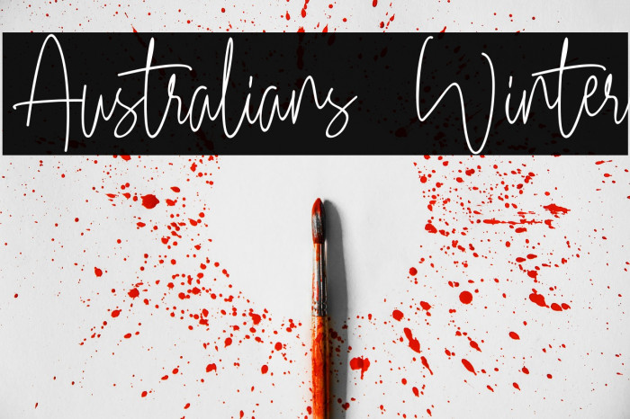 Australians Winter Example 3