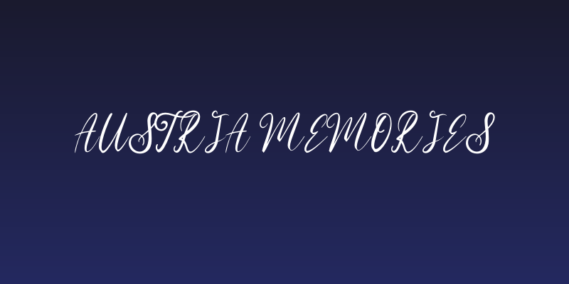 Austria Memories Social Header