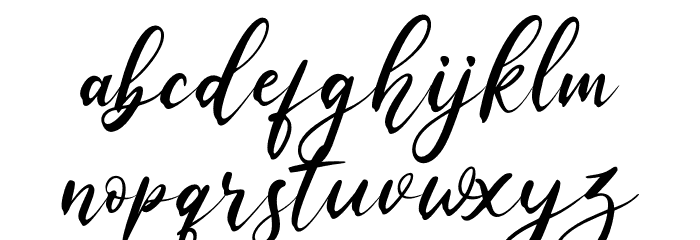 Austria Memories Font LOWERCASE