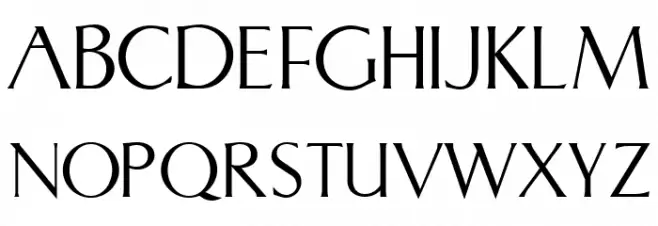 Austria45 Font UPPERCASE