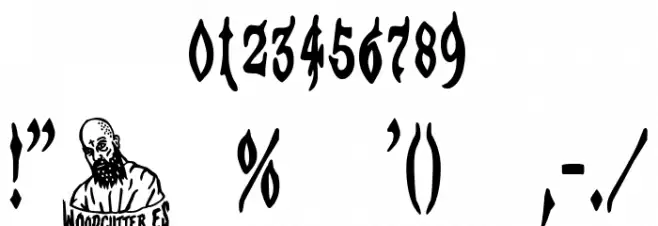 Austrian Hotel Font OTHER CHARS