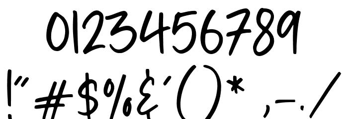 Austrian Font OTHER CHARS