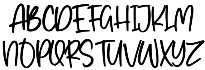 Austrian Font Litere mari