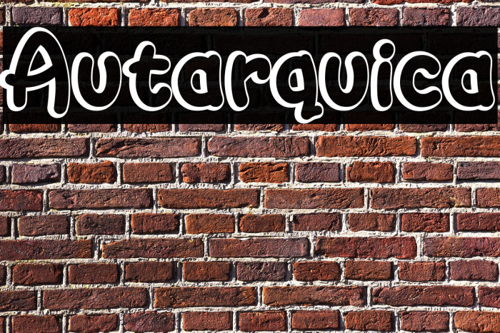Autarquica Font examples