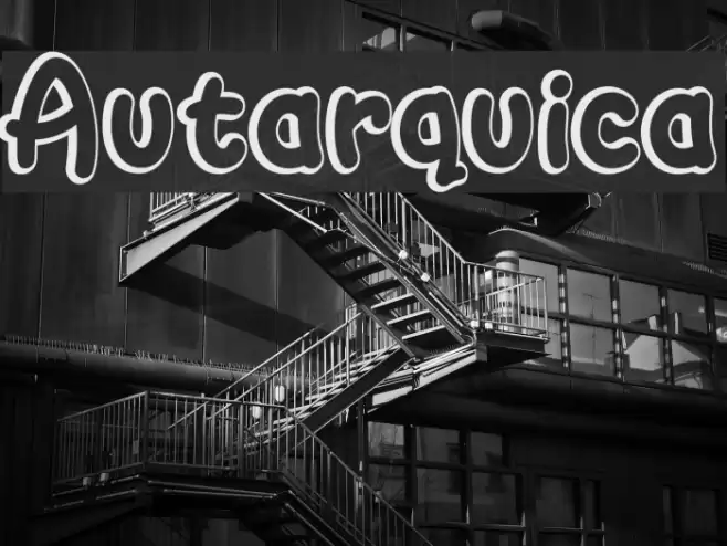 Autarquica Font examples