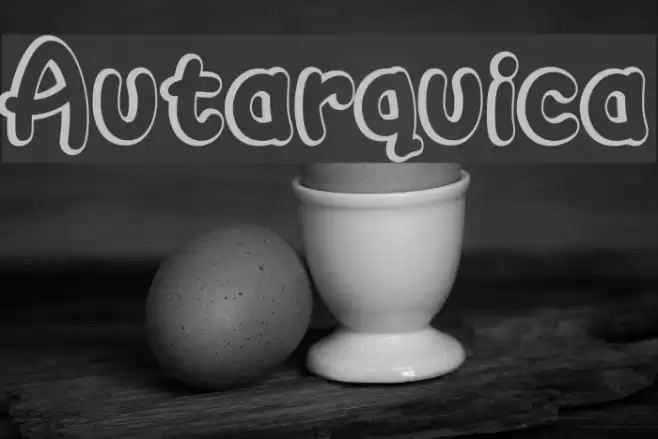Autarquica Font examples