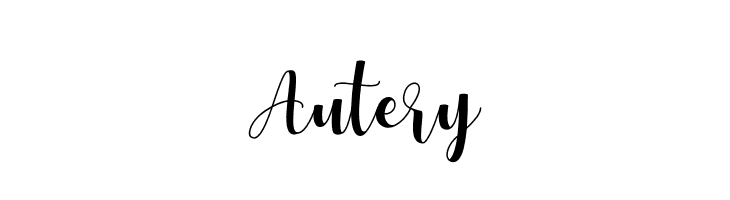 Autery  Descarca Fonturi Gratis