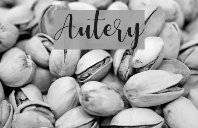Autery Font examples