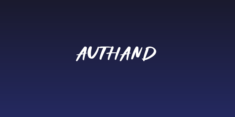 Authand Social Header