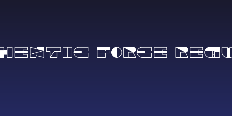 Authentic Force Regular Social Header