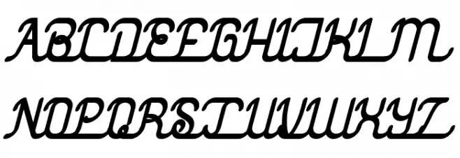 Authentic Love Bold Font Litere mari