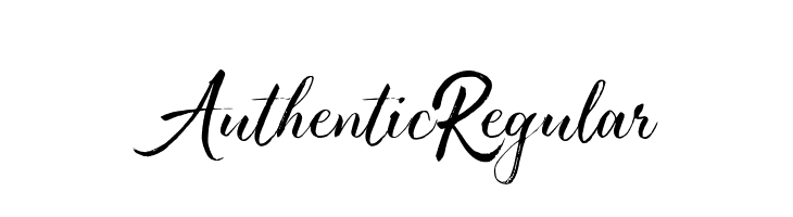 Authentic Regular  免费字体下载