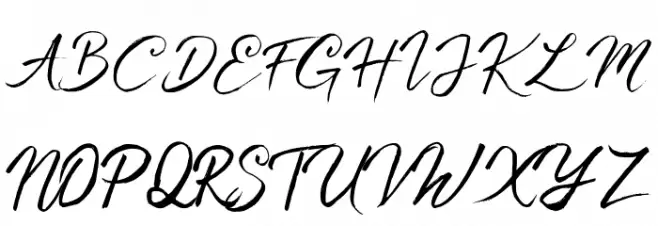 Authentic Regular Шрифта ВЕРХНИЙ