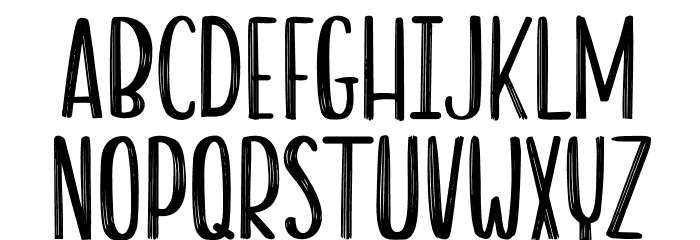 Authentic Urban Sans Font UPPERCASE
