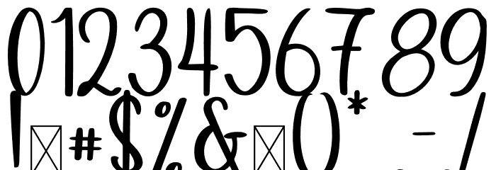 Authentic Urban Font OTHER CHARS