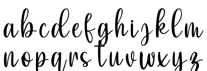 Authentic Urban Font LOWERCASE