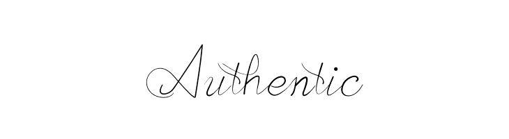 Authentic  免费字体下载