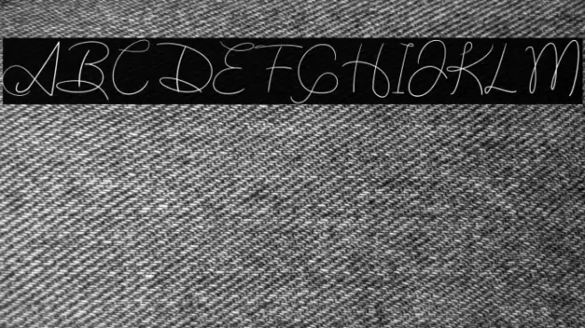 Authentic Font examples