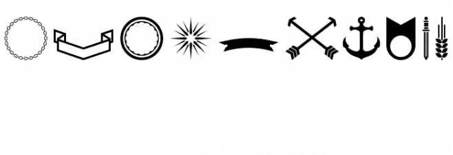 AuthenticLabelsDemo Font OTHER CHARS