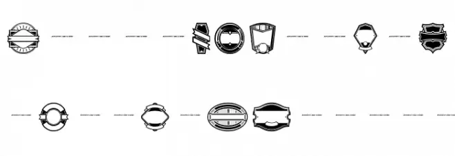 AuthenticLabelsDemo Font Litere mici