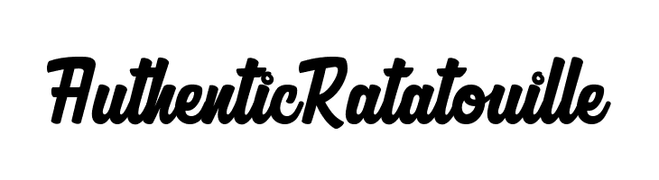 AuthenticRatatouille  les polices de caractères gratuit tlcharger