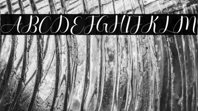 AuthenticSheldon Font examples