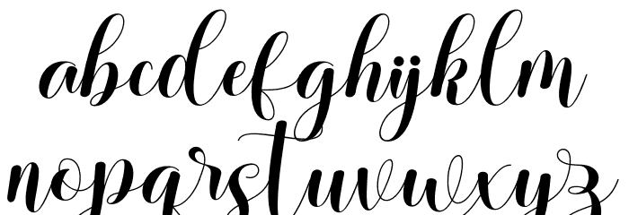 AuthenticSheldon Font LOWERCASE