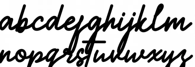 Authentica Font LOWERCASE