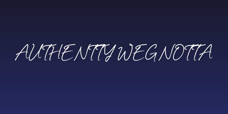 Authentty Wegnotta Social Header
